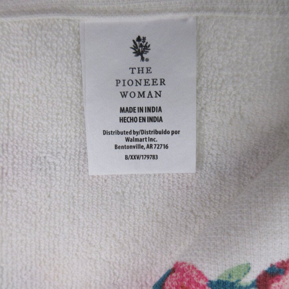 Pioneer Woman Floral Print Woven Kitchen Towels 2pc set 18"L x 28"W New - Picture 13 of 16